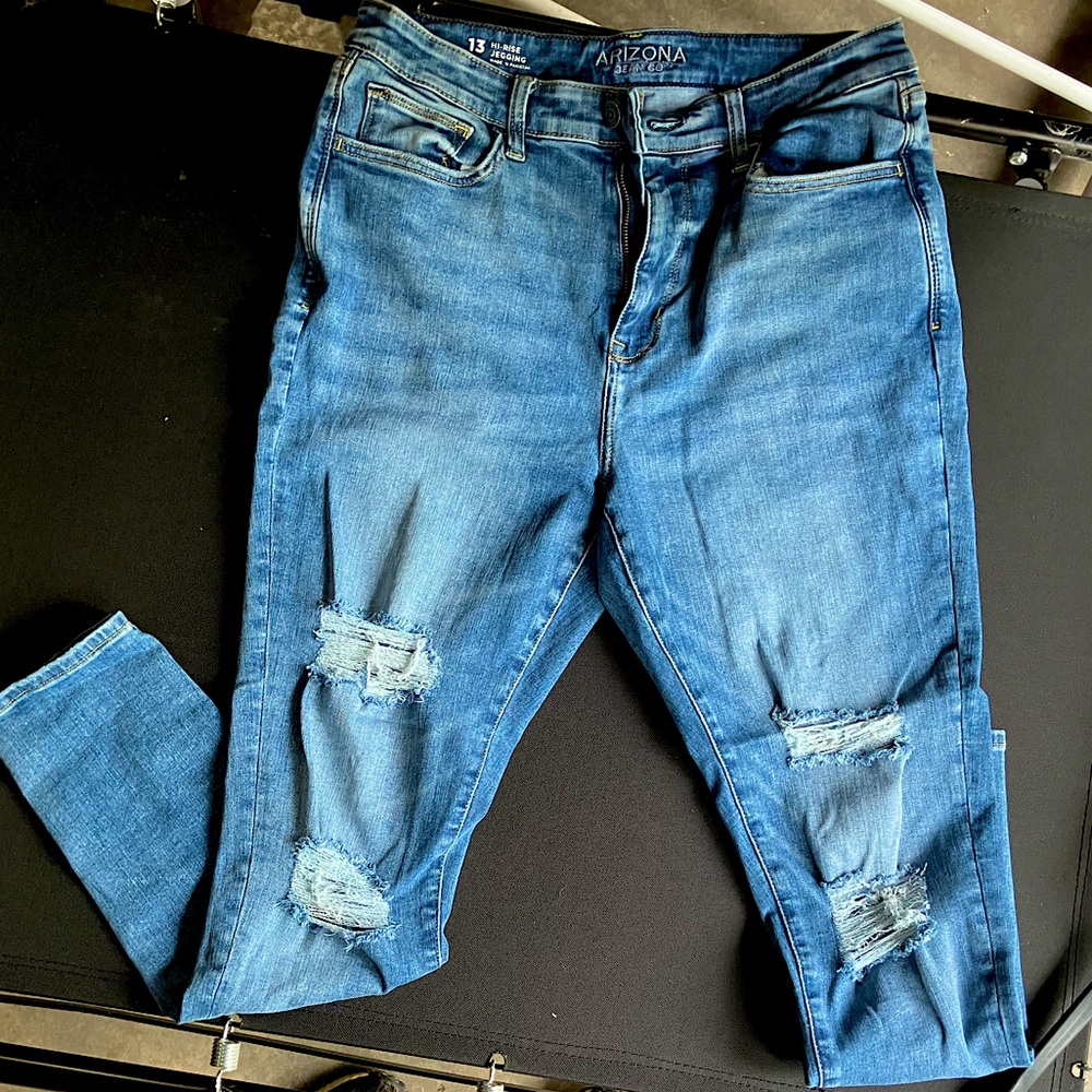Arizona brand ripped skinny jeans (13)